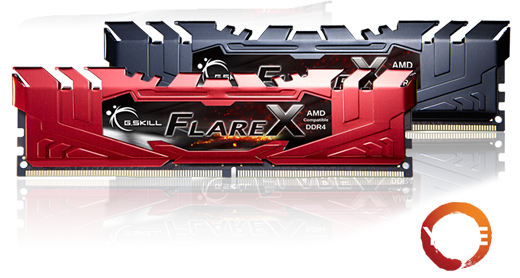 G.SKILL Flare X 16GB KIT (2 x 8GB) DDR4 3200Mhz (for AMD) | F4